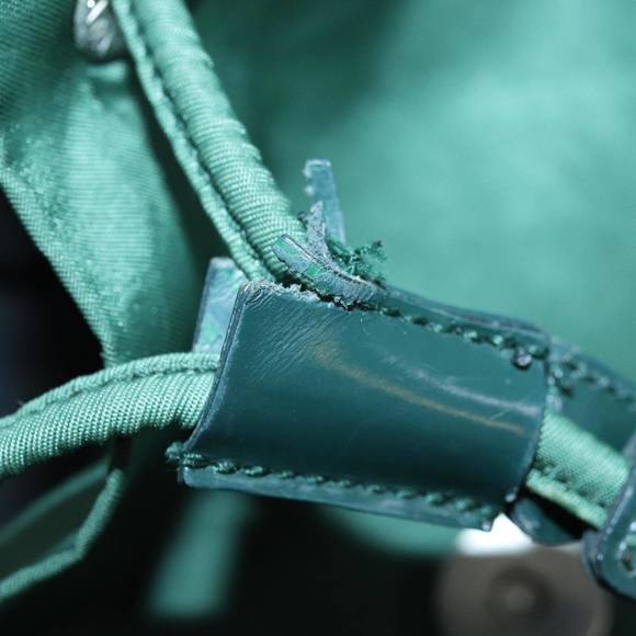 PRADA Backpack Nylon Green Auth kk262 - Picture 10 of 16